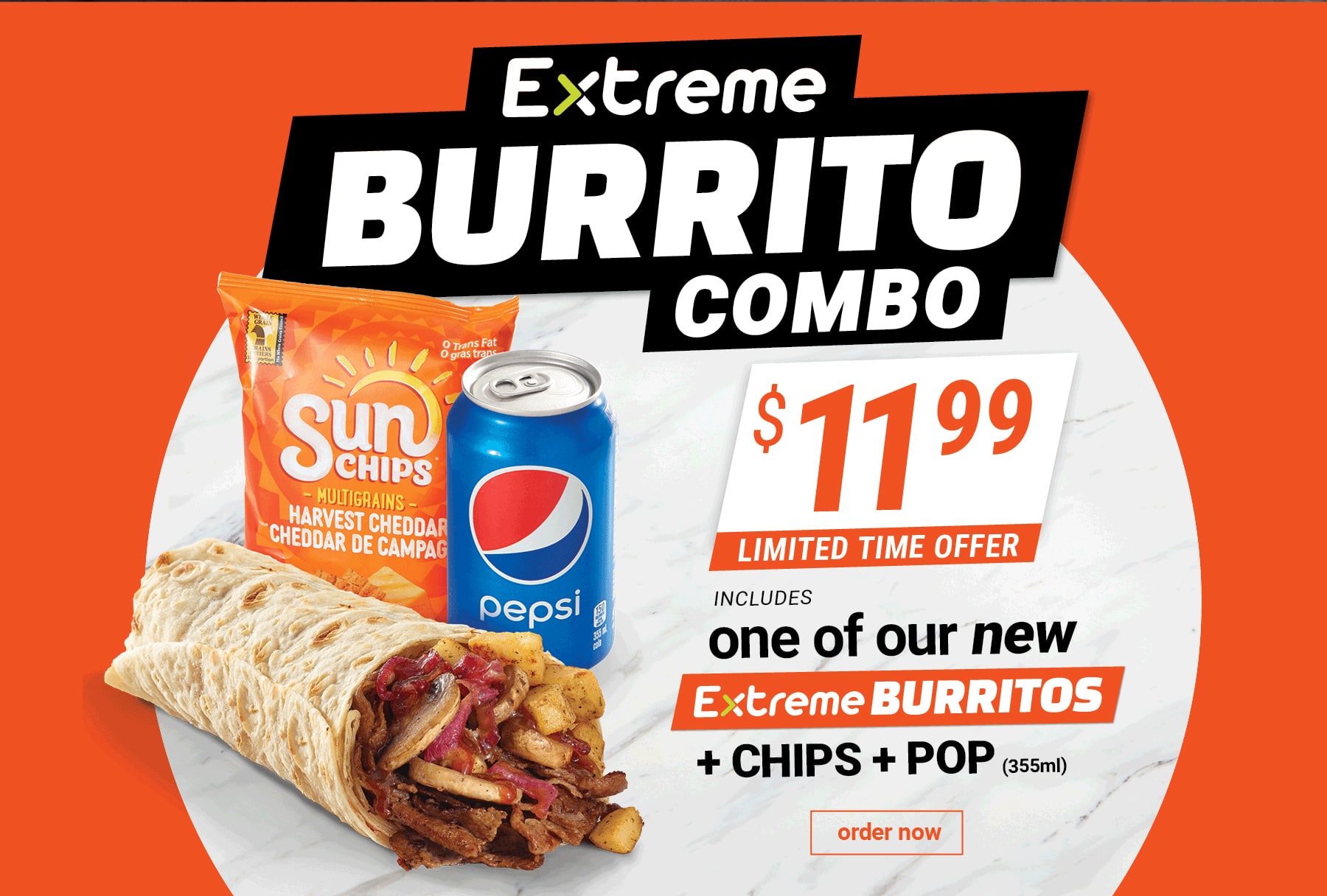 Extreme Burrito Combo